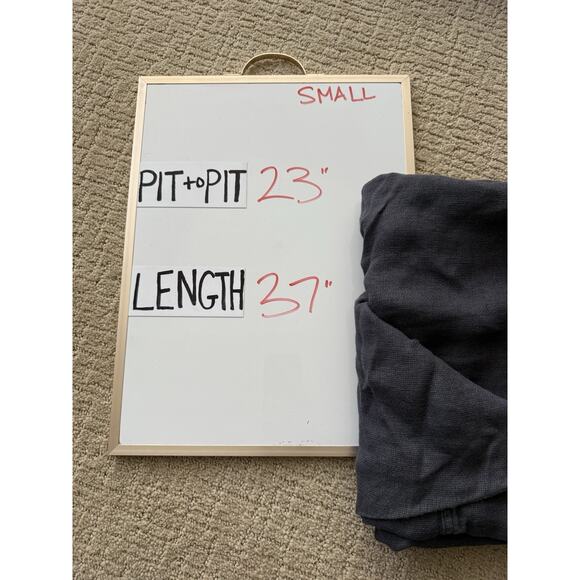 Faherty Dress Womens Small Blue Sanibel Basketweave 100% Linen Coastal Chic - Picture 13 of 13